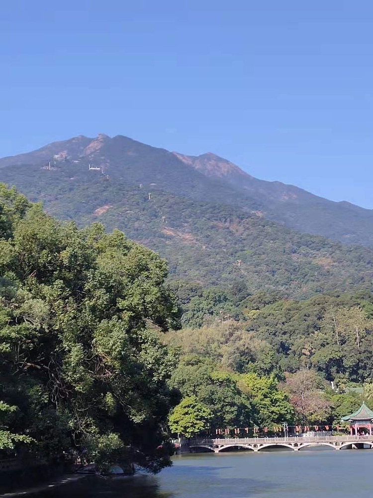 羅浮山美景圖