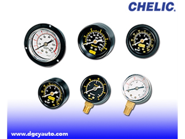 氣立可CHELIC氣源壓力表PG系列