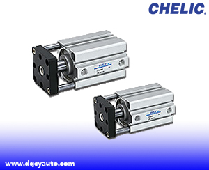 氣立可CHELIC滑塊型導桿治具氣缸JTD/JTF系列