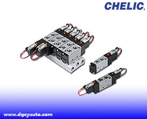 氣立可CHELIC五口電磁閥 - SK系列