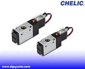 氣立可CHELIC三口電磁閥 - SKU系列