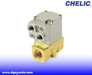 氣立可CHELIC電磁閥-二口二位氣控閥 - SUB系列